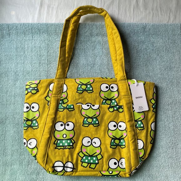 NWT BAGGU Mini Cloud Bag -  Keroppi, Sanrio Collab - Picture 2 of 10